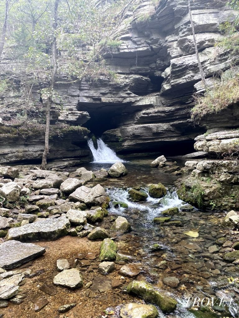 blanchard springs waterfall