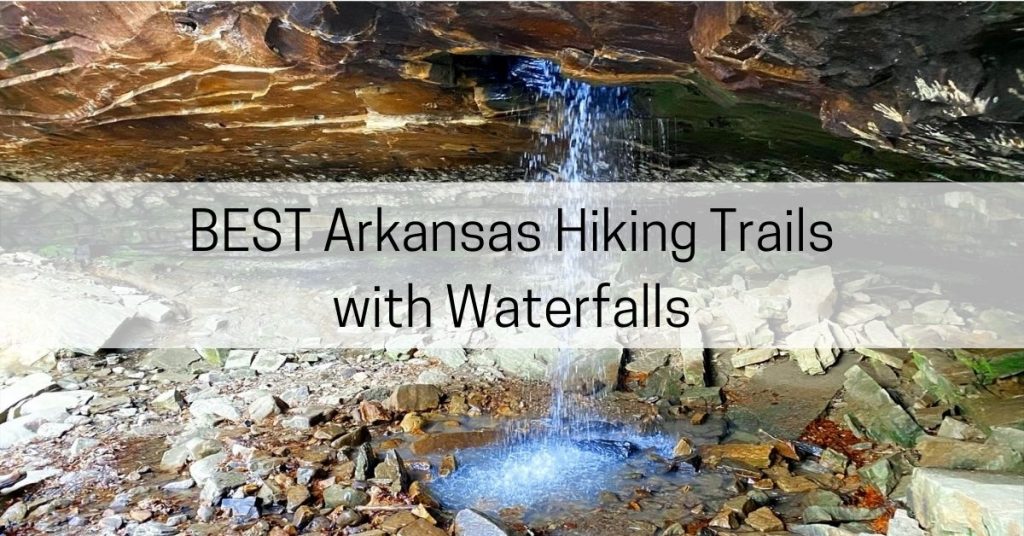 arkansas hiking trails with waterfalls
