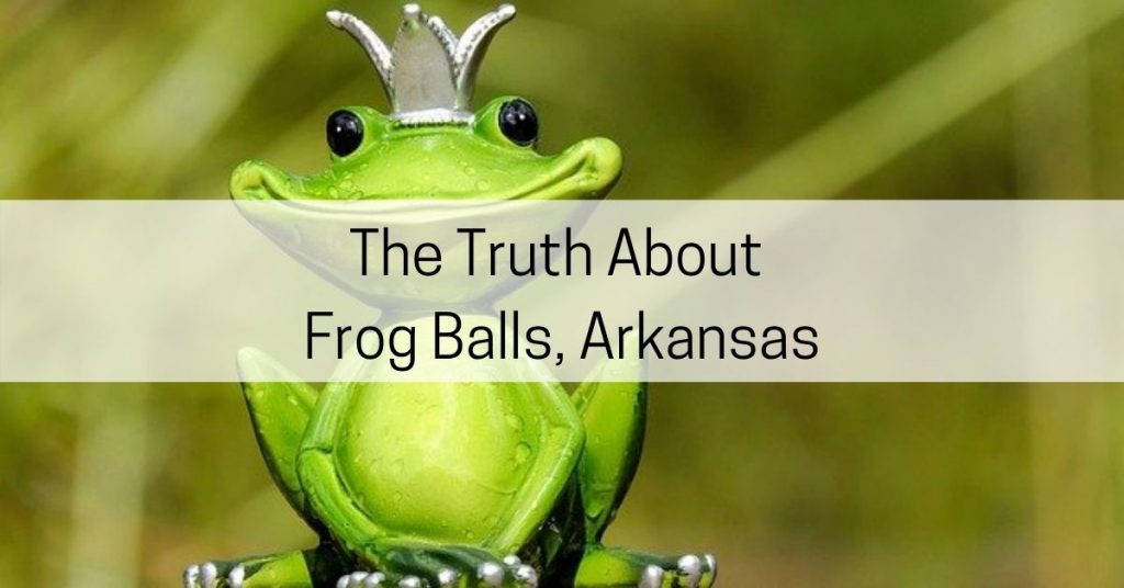 frog balls Arkansas