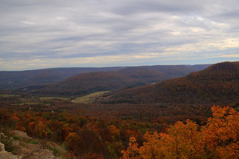 Grand Canyon in Arkansas during the Fall
