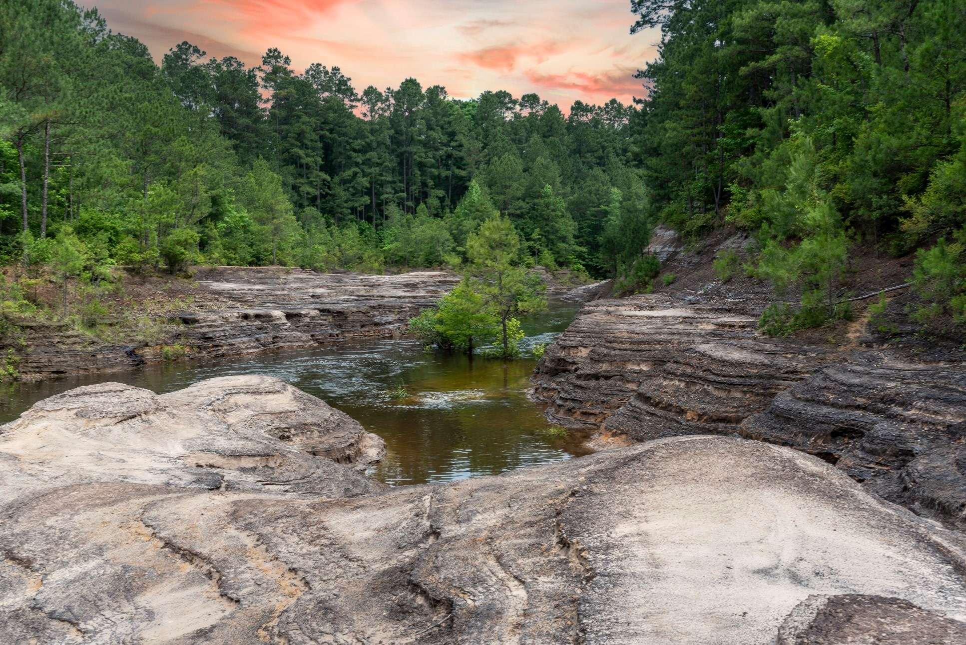 Little Grand Canyon in Arkansas