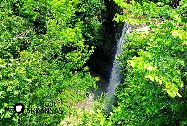 Bridal Veil Falls in Heber Springs, AR