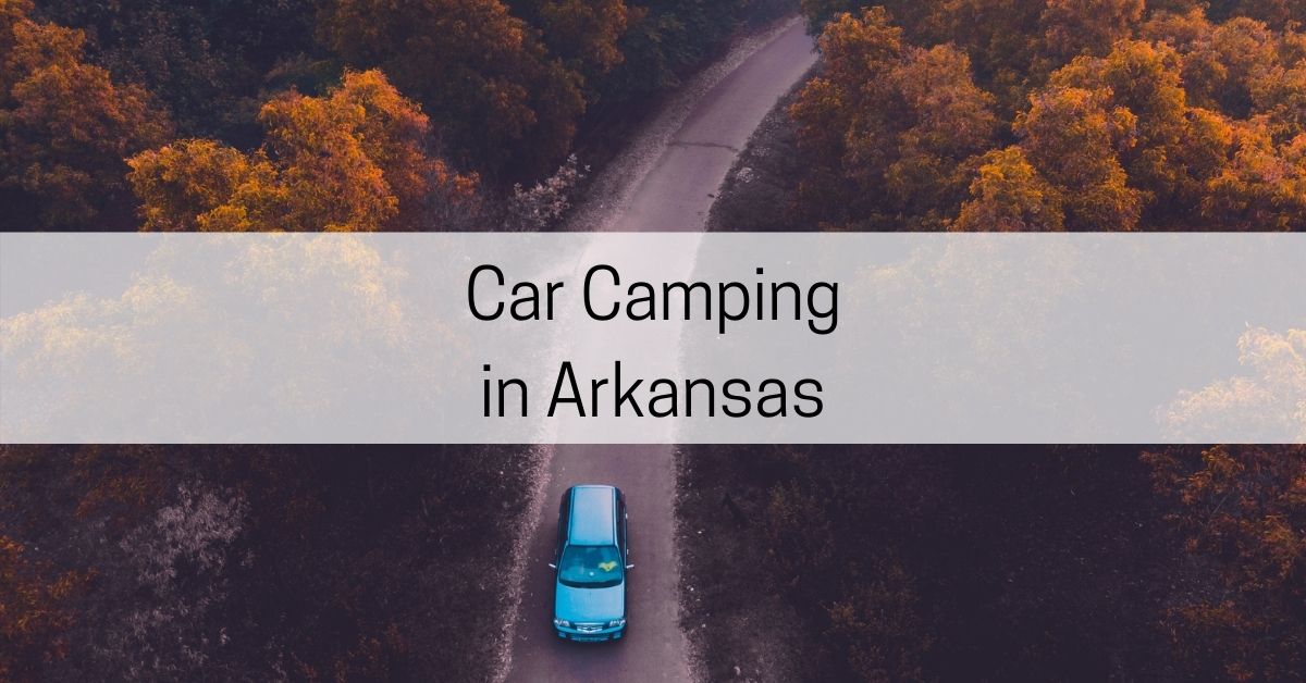 car camping arkansas