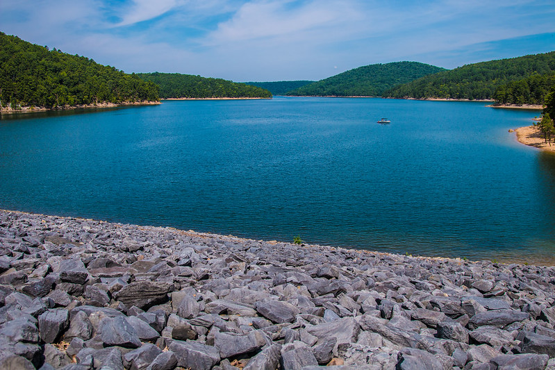Lake Ouachita is the clearest lake in Arkansas