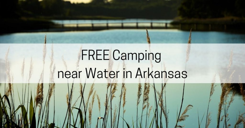 free camping river arkansas