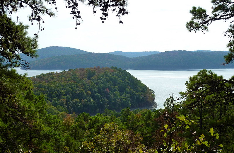 Islands on Lake Ouachita