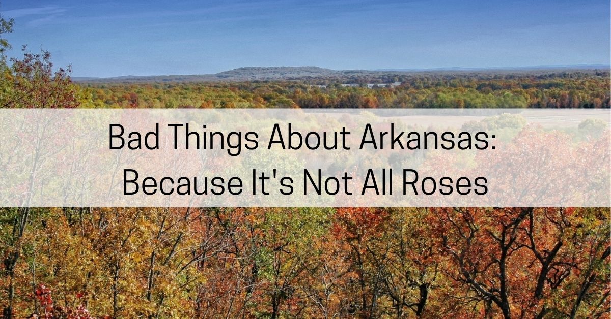 Bad Things About Arkansas: Because It's Not All Roses
