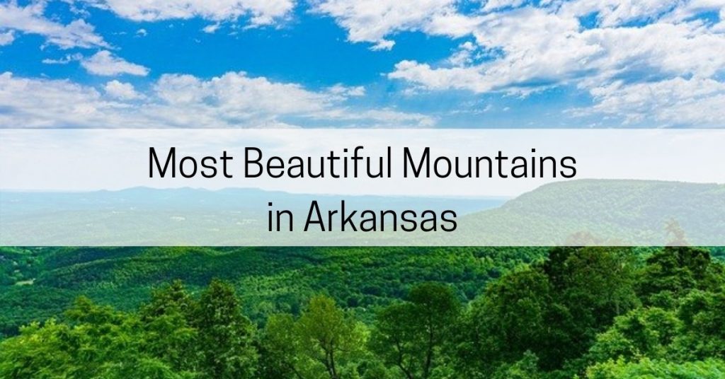 beautiful mountains in arkansas