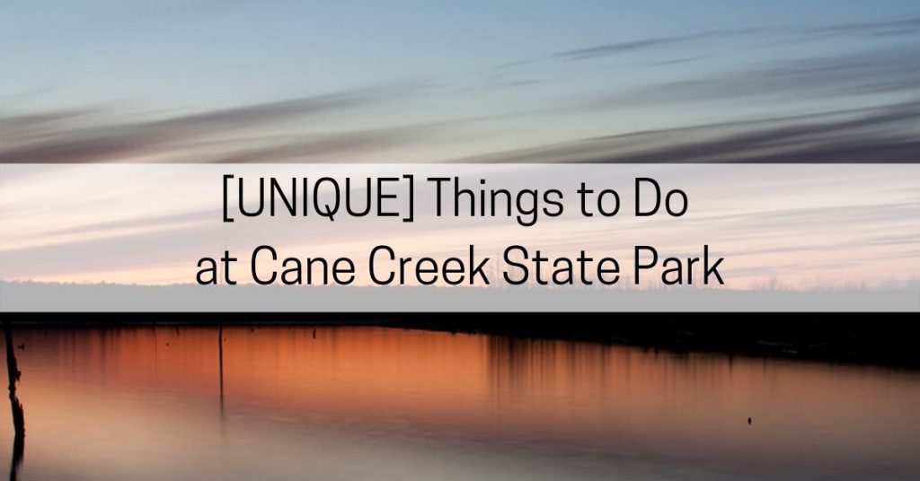 Cane Creek State Park Arkansas