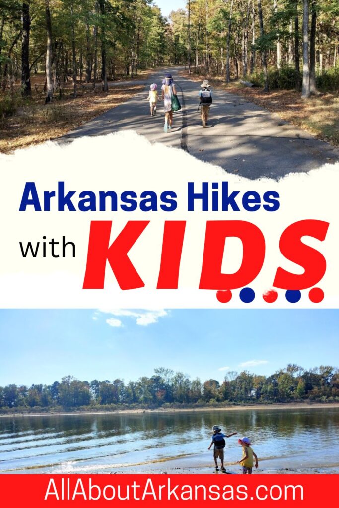 Arkansas hikes with kids - kid friendly trails