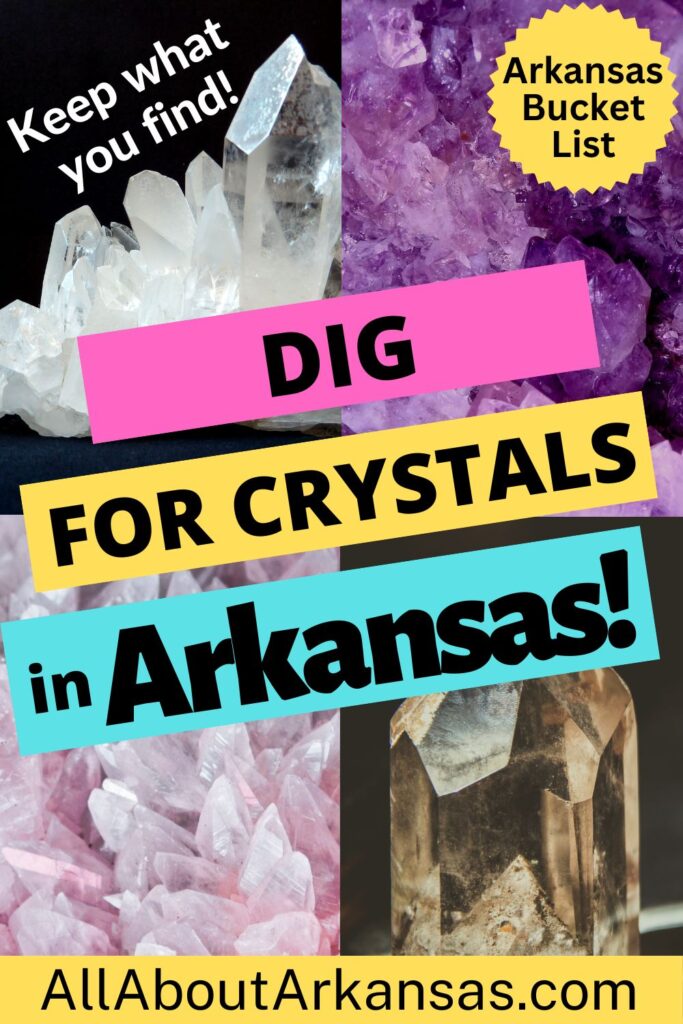 crystal digging in Arkansas