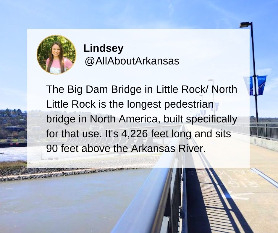 Big Dam Bridge in Arkansas