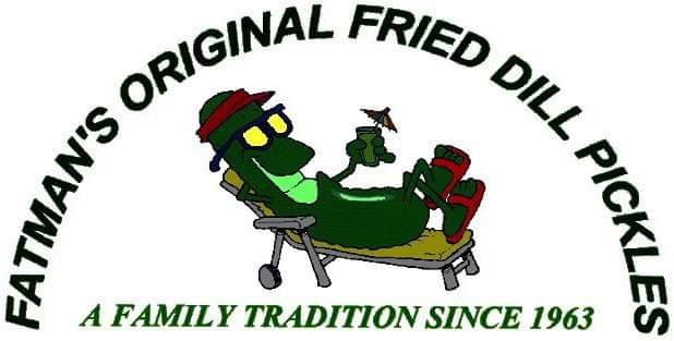 Fatman's Original Fried Dill Pickles logo