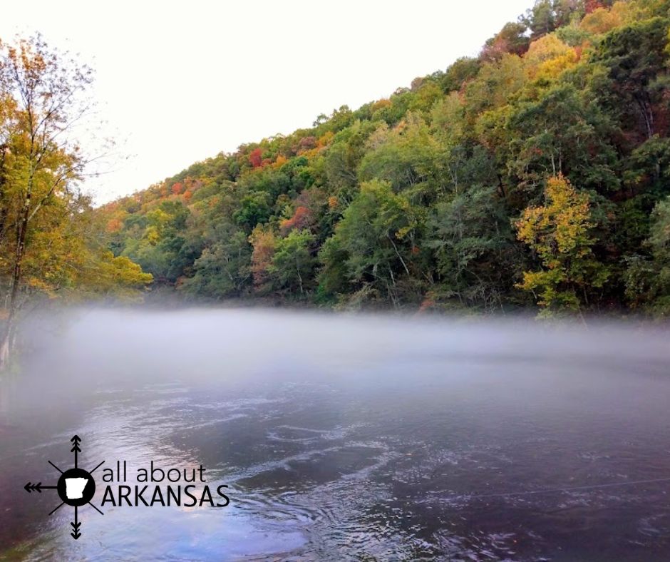 Little Red River Arkansas by JFK Campground