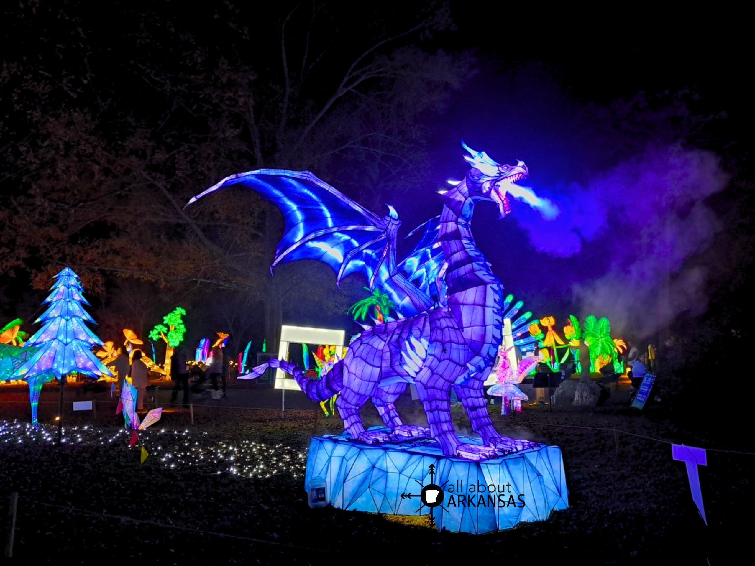 GloWild at the Little Rock Zoo!